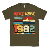 Army Green Best Wife Since 1982 Classic Tee - Bettercallsaul