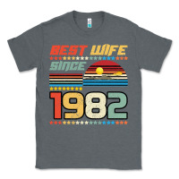 Charcoal Heather Best Wife Since 1982 Classic Tee - Bettercallsaul