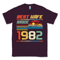 Plum Best Wife Since 1982 Classic Tee - Bettercallsaul