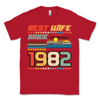 Red Best Wife Since 1982 Classic Tee - Bettercallsaul