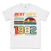 White Best Wife Since 1982 Classic Tee - Bettercallsaul