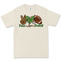 Bone peace love football Premium Tee - BundleAndBundleShop