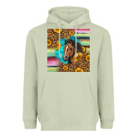 Matcha quarter horse aztec pattern Heavyweight Hoodie - LillyAllenDesigns