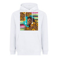White quarter horse aztec pattern Heavyweight Hoodie - LillyAllenDesigns