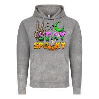 Cloud Rock Stay spooky Vintage Hoodie - NancyCooperArtShop