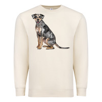 Sandshell catahoula leopard dog Premium Sweatshirt - LillyAllenDesigns