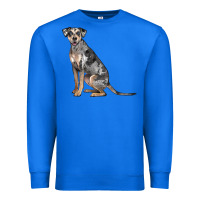 True Royal catahoula leopard dog Premium Sweatshirt - LillyAllenDesigns