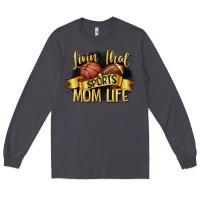 Smoke livin that sports mom life Long Sleeve Tee - CowGirlArtShop