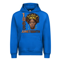 Cobalt 1865 juneteenth black women Urban Hoodie - BarkalooDesign