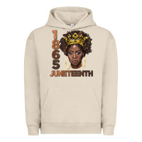 Pigment French Oak 1865 juneteenth black women Urban Hoodie - BarkalooDesign