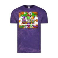 Cloud Purple Halloween Gnomes Vintage Tee - texasbilliewilder
