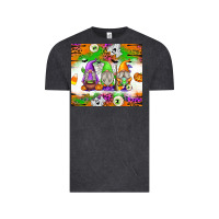Vintage Black Halloween Gnomes Vintage Tee - texasbilliewilder
