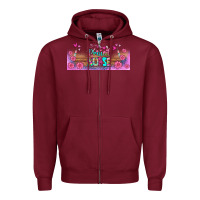 Burgundy proud nurse libbey glass Zipper Hoodie - BundleAndBundleShop