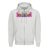 Dove Grey proud nurse libbey glass Zipper Hoodie - BundleAndBundleShop