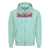 Seafoam proud nurse libbey glass Zipper Hoodie - BundleAndBundleShop