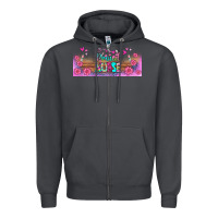Smoke proud nurse libbey glass Zipper Hoodie - BundleAndBundleShop