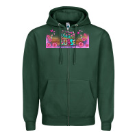 Sports Green proud nurse libbey glass Zipper Hoodie - BundleAndBundleShop