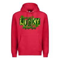 Cardinal one lucky mama st patricks Premium Hoodie - FaDigitalArtStudio