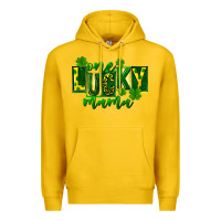 Lemon one lucky mama st patricks Premium Hoodie - FaDigitalArtStudio