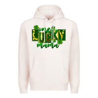 One Lucky Mama St Patricks Premium Hoodie | Teevron