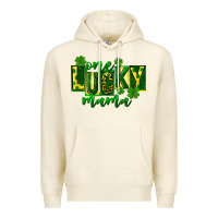 Sandshell one lucky mama st patricks Premium Hoodie - FaDigitalArtStudio