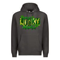 Smoke one lucky mama st patricks Premium Hoodie - FaDigitalArtStudio