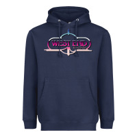 Navy west end records Heavyweight Hoodie - tuanDangUi