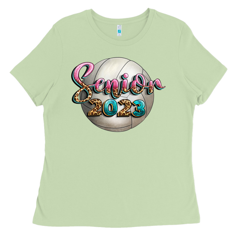 Volleyball Senior 2023 Ladies Tee by BundleAndBundleShop | Teevron