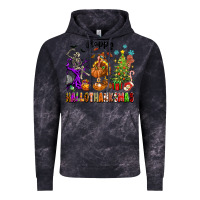 Cloud Black Happy Hallothanksmas Vintage Hoodie - texasbilliewilder