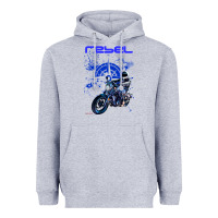 Heather Grey cmx 1100 rebel custom Heavyweight Hoodie - tuanDangUi