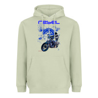 Matcha cmx 1100 rebel custom Heavyweight Hoodie - tuanDangUi