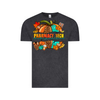Vintage Black pharmacy tech pumpkin Vintage Tee - NancyCooperArtShop