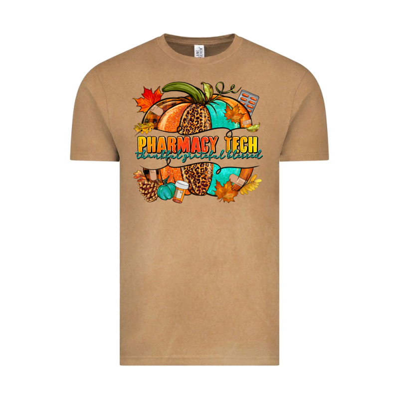 Pharmacy Tech Pumpkin Vintage Tee by NancyCooperArtShop | Teevron