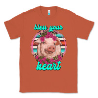Copper bless your heart pig Classic Tee - RanaPortraitStore