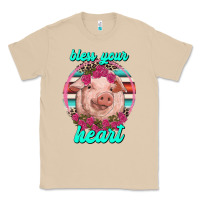 Mushroom bless your heart pig Classic Tee - RanaPortraitStore
