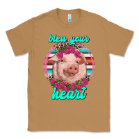 Toasted Coconut bless your heart pig Classic Tee - RanaPortraitStore