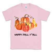 Bubblegum Pink Happy Fall Y all Classic Tee - Bettercallsaul