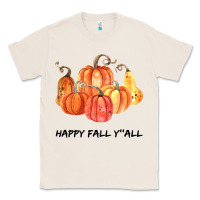 Natural Happy Fall Y all Classic Tee - Bettercallsaul