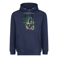 Navy kawa cafe racer z 9 rs 900 Heavyweight Hoodie - tuanDangUi
