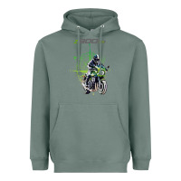 Sage kawa cafe racer z 9 rs 900 Heavyweight Hoodie - tuanDangUi
