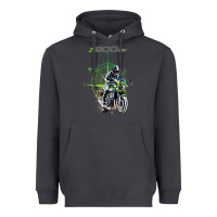 Smoke kawa cafe racer z 9 rs 900 Heavyweight Hoodie - tuanDangUi