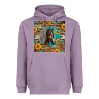 Lavender western tennessee horse Heavyweight Hoodie - LillyAllenDesigns