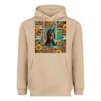 Mushroom western tennessee horse Heavyweight Hoodie - LillyAllenDesigns