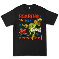 Black roaring into preschool Premium Tee - BundleAndBundleShop
