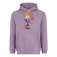 Lavender ben stiller   white goodman Heavyweight Hoodie - tuanDangUi