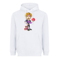 White ben stiller   white goodman Heavyweight Hoodie - tuanDangUi