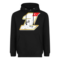 Black toprak razgatlioglu race number 1 2022 white Heavyweight Hoodie - tuanDangUi