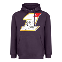 Toprak Razgatlioglu Race Number 1 2022 White Heavyweight Hoodie | Teevron
