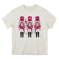 Cream Pink nutcrackers Heavy Core Tee - MaliasSmallBusiness
