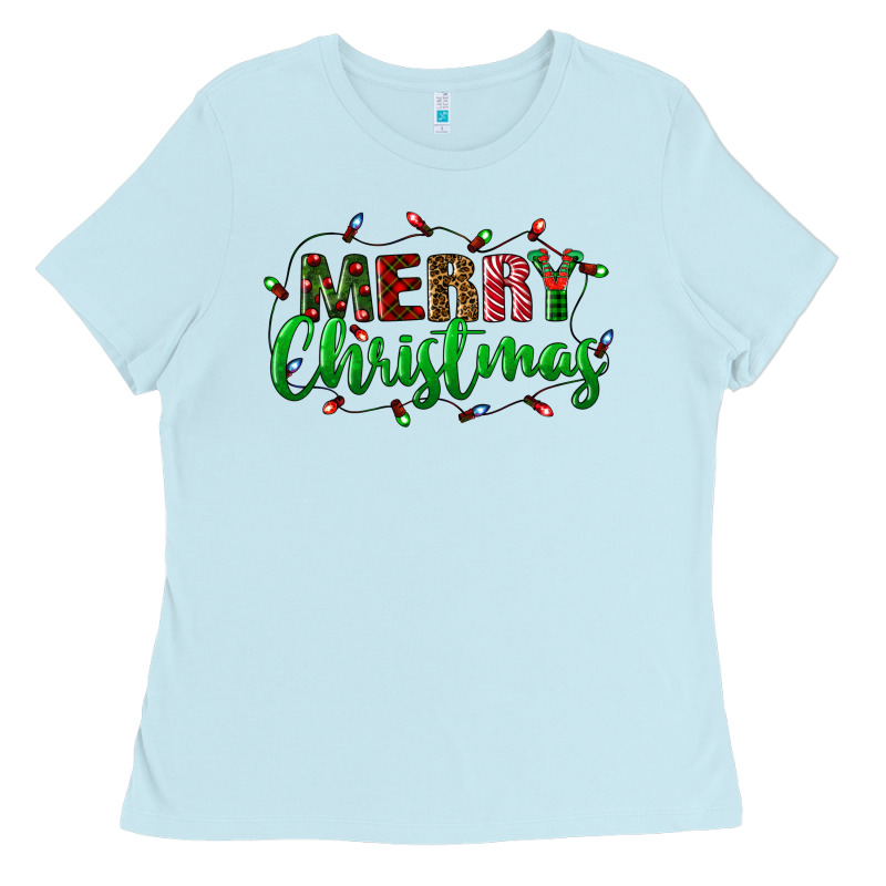 Merry Christmas Ladies Tee by BundleAndBundleShop | Teevron